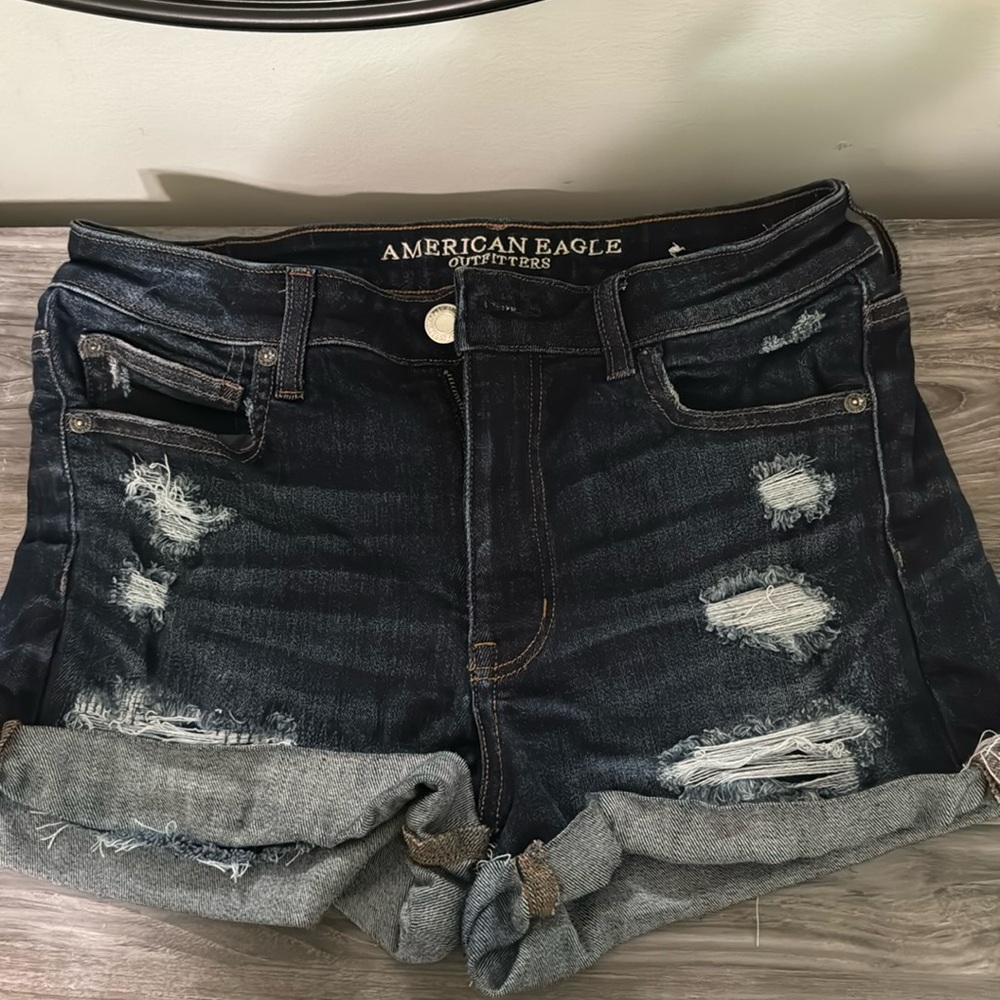 Sz10 high waisted stretch shorts